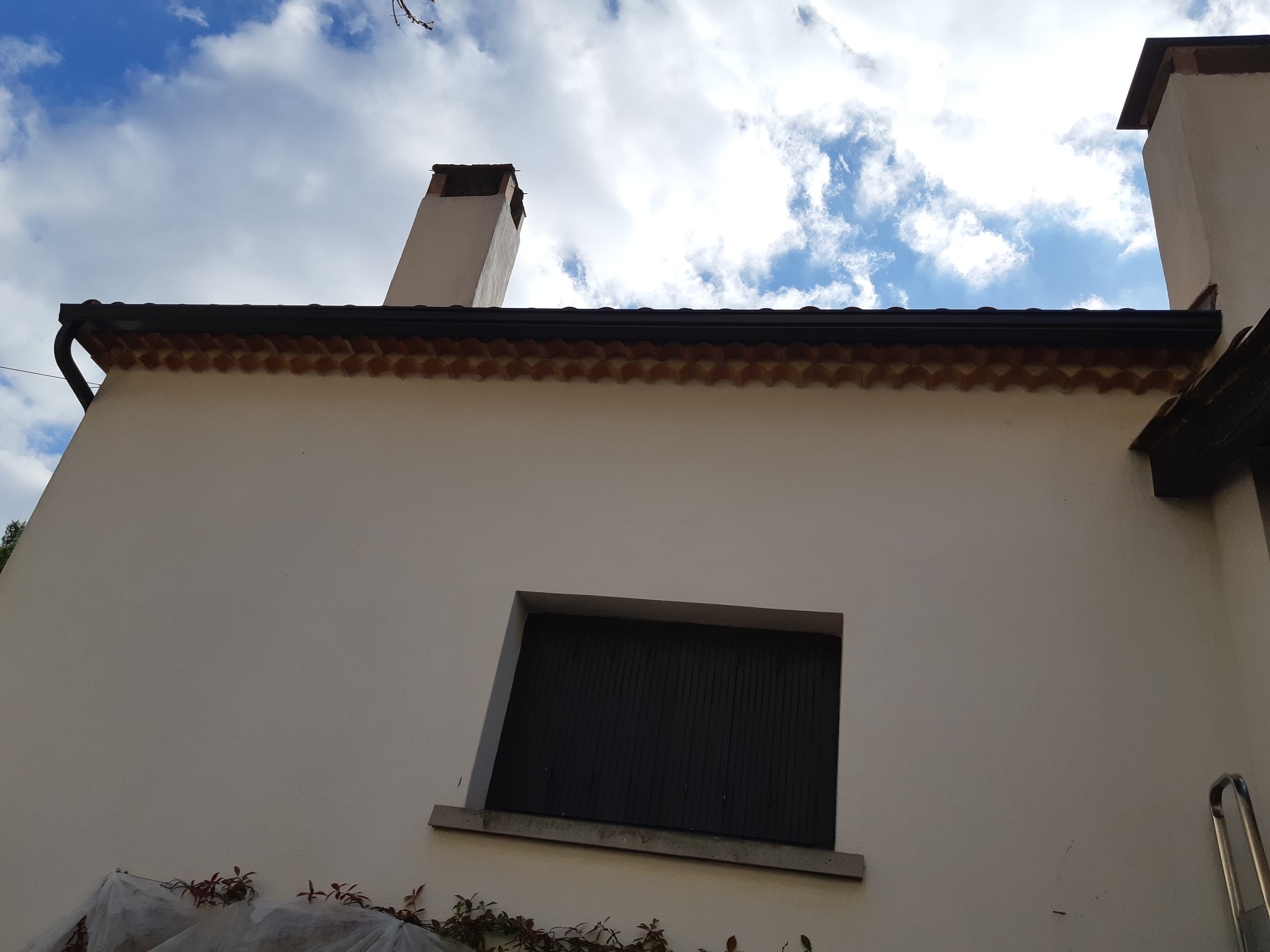 Gouttières aluminium Gris Ardoise