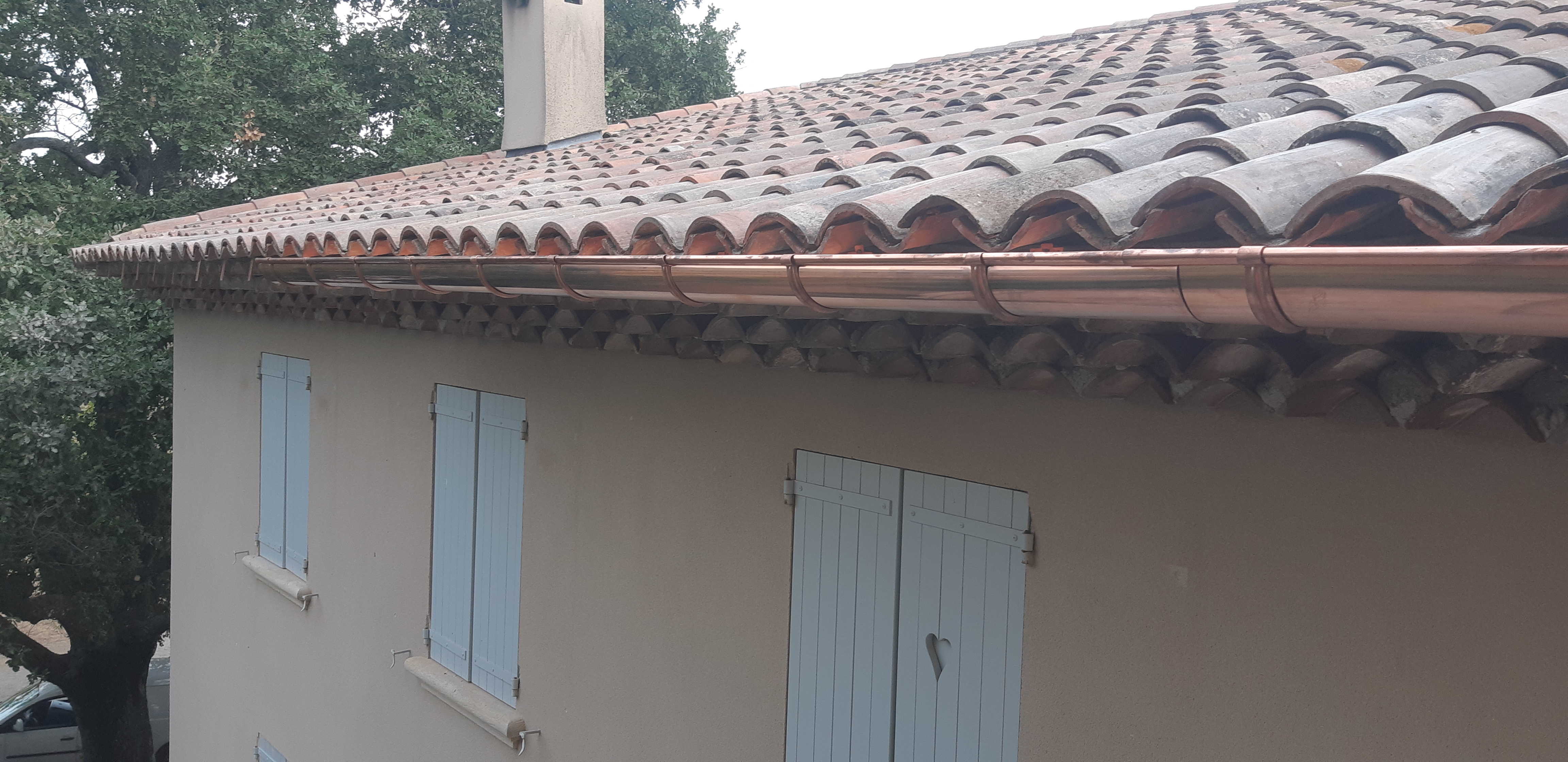 Réalisation en Cuivre véritable
