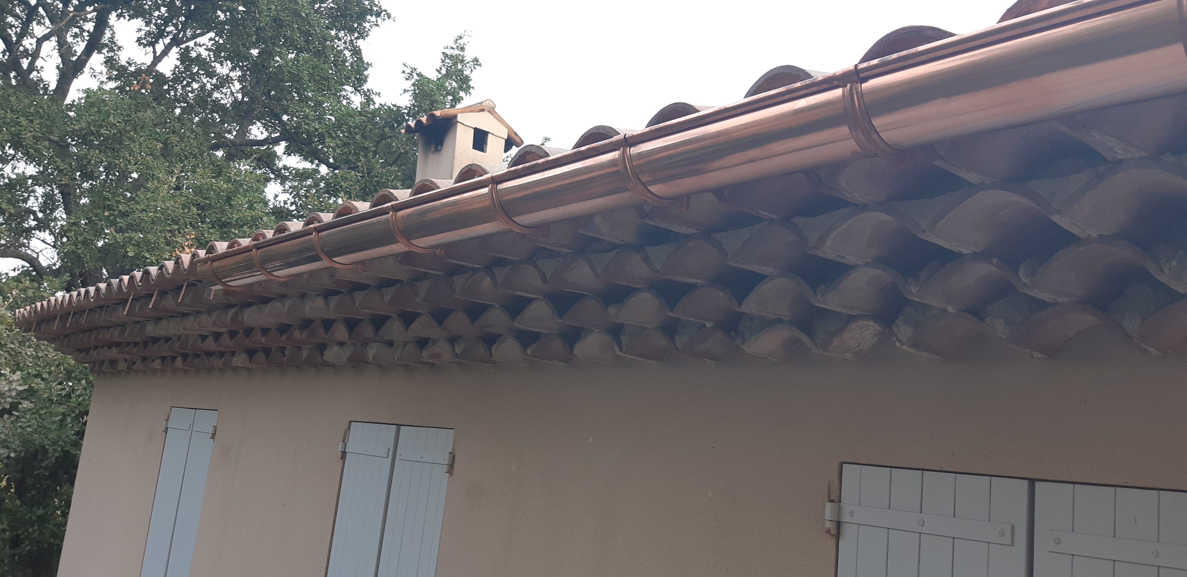 Réalisation en Cuivre véritable