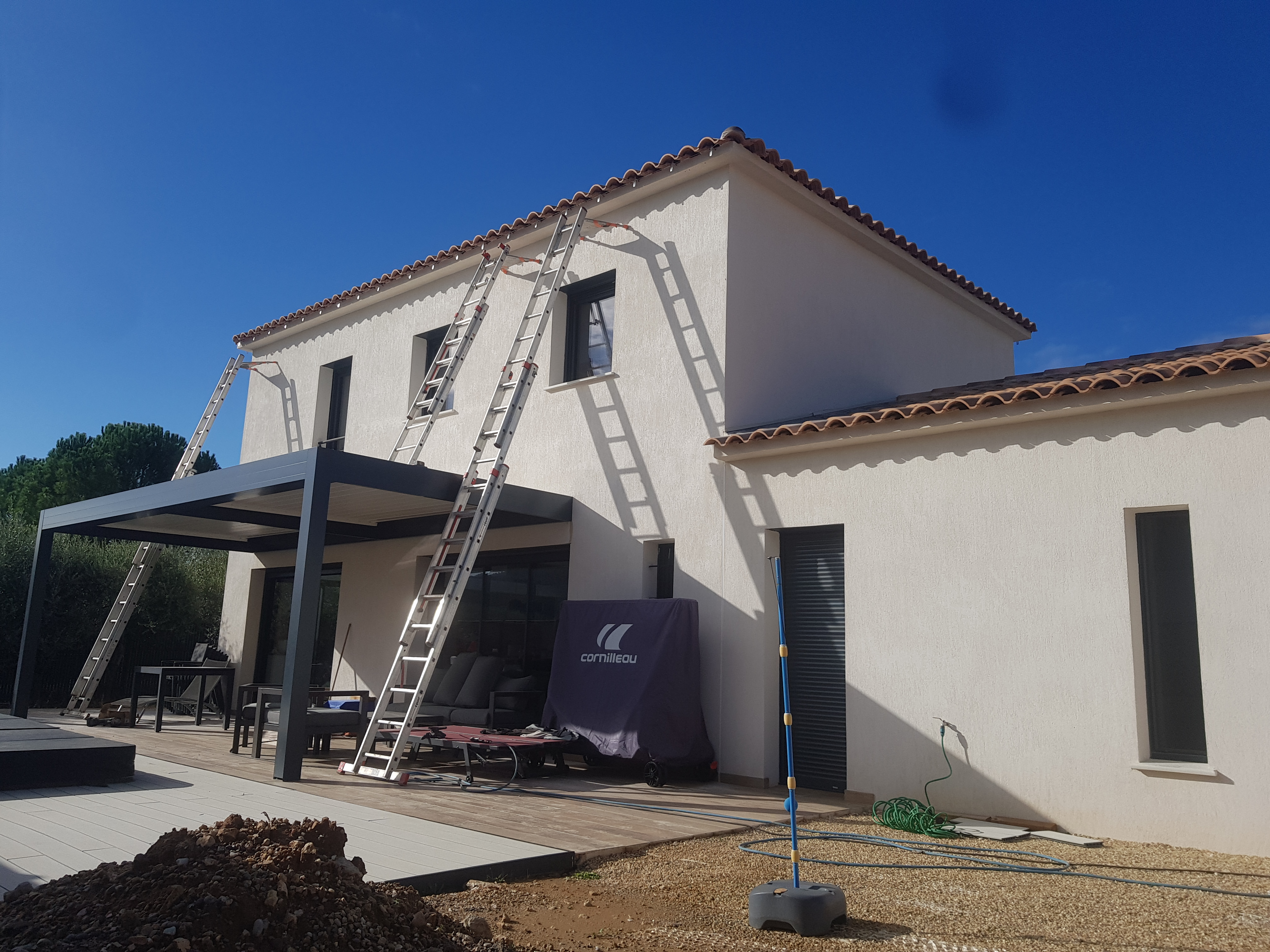 Fiche à pointe pour les gouttières